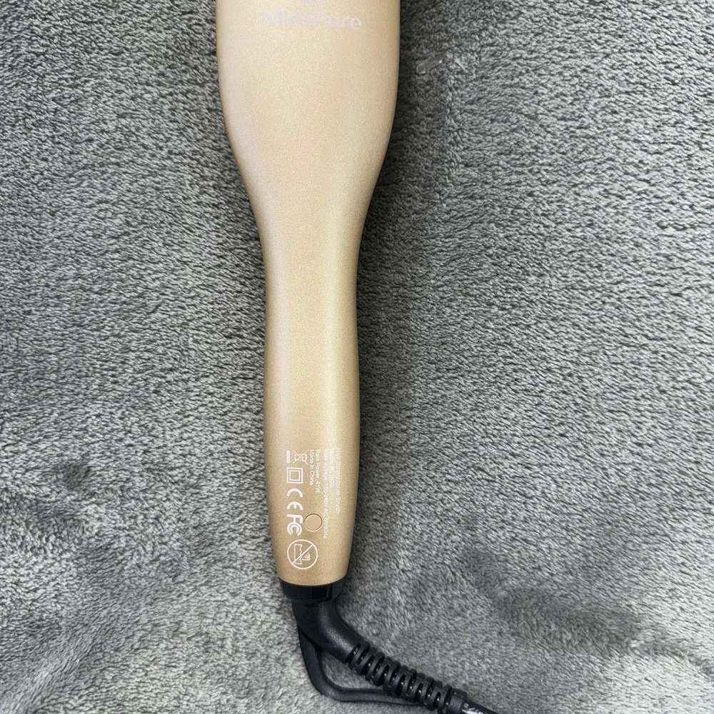 Hair Straightener Brush with‎ Ionic Generator by MiroPure 30s Fast MCH Ceramic